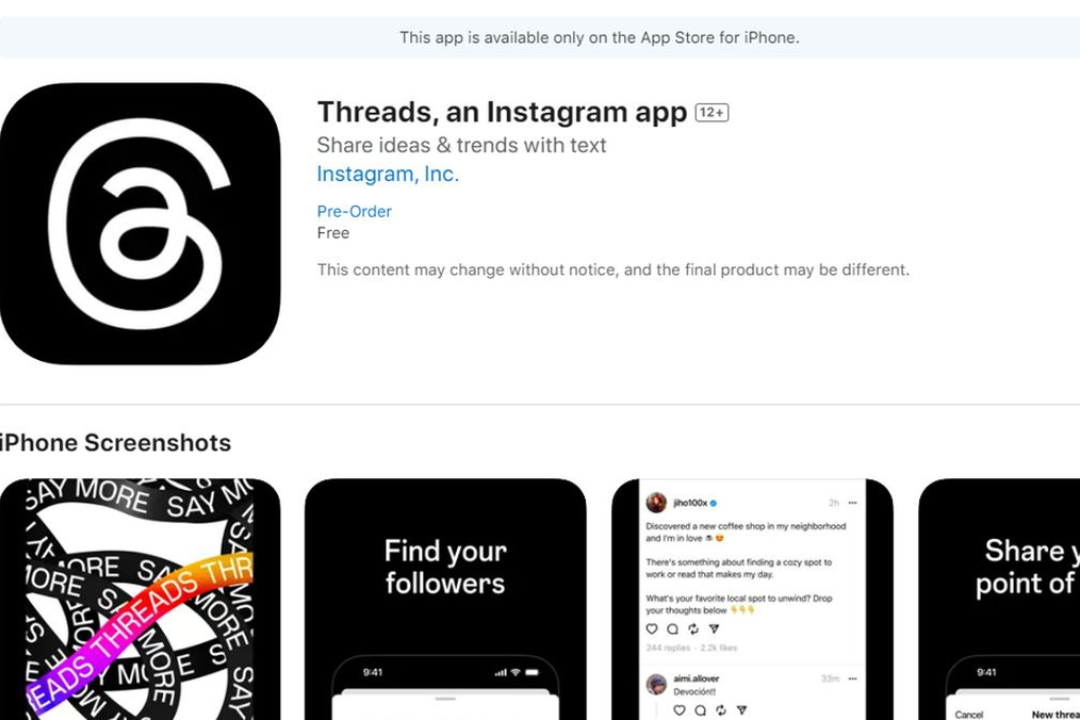 Pengguna Threads Tembus 100 Juta dalam 5 Hari, Lewati Rekor ChatGPT