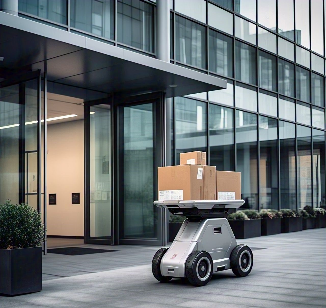 Robot Pengantar Paket: Solusi Pengiriman Otomatis di Era Digital